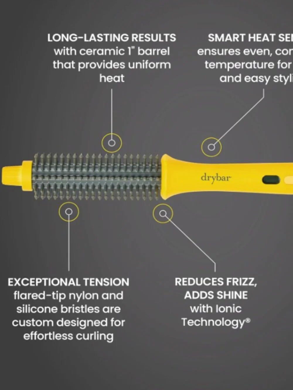 Drybar The Curl Party Heated Curling Round Brush
